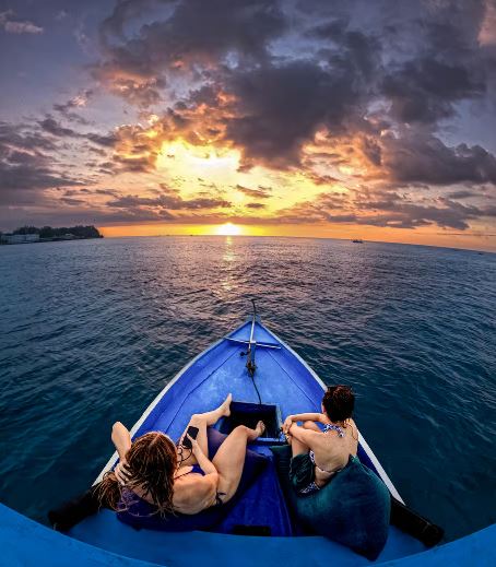Sunset Perahu Gili